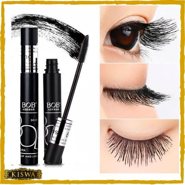 BOB Super Curl Waterproof Here Charm Eyes long lasting Black Dense Mascara Waterproof For Girls & Women