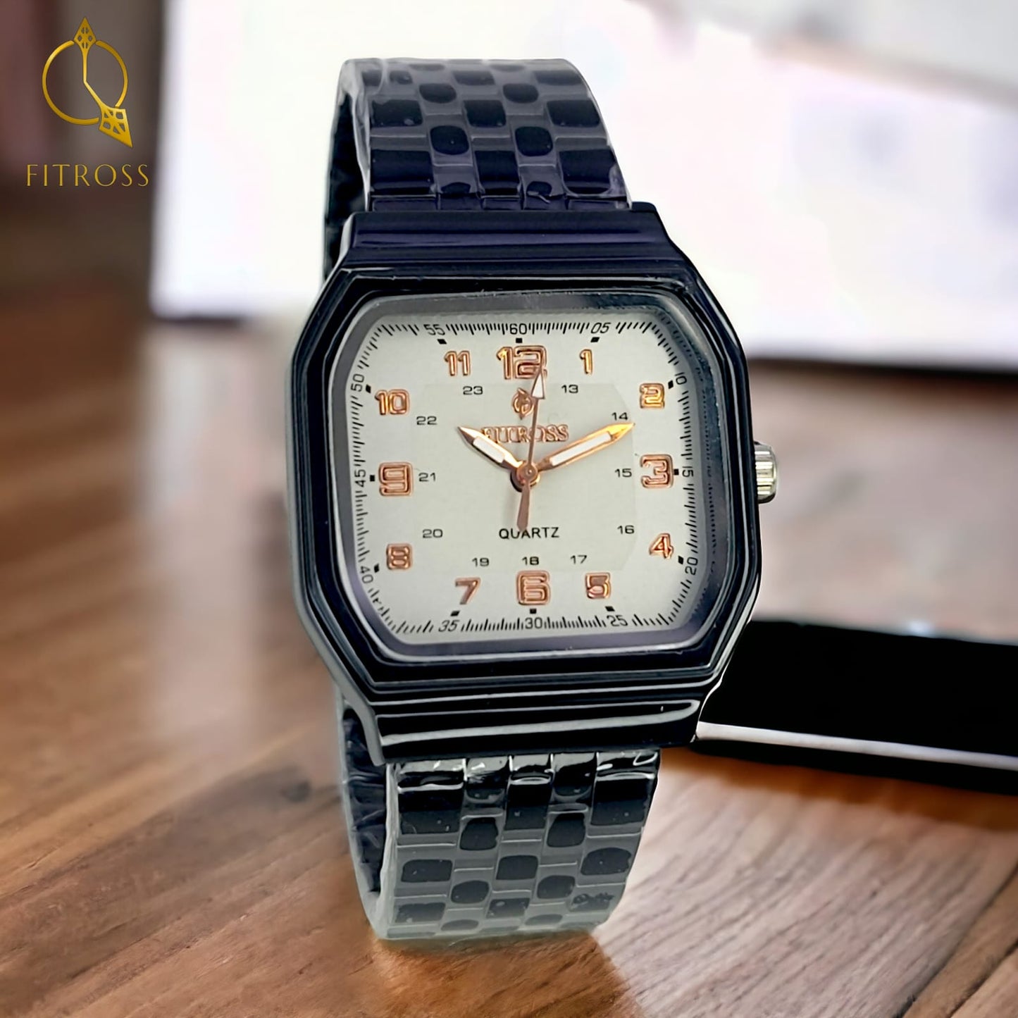 Men's Luxury Square Dial Watch – 5 Unique Variants