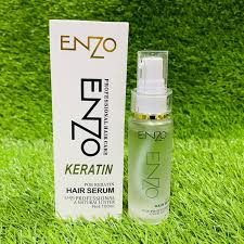 ENZO Keratin Hair Serum- For Frizzy & Dry Hair- Deep Nourihing Serum for Men and Women- 100 ml