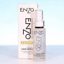 ENZO Keratin Hair Serum- For Frizzy & Dry Hair- Deep Nourihing Serum for Men and Women- 100 ml